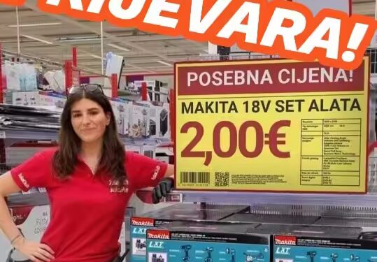Prijevara Upozorenje: Lažne Bauhaus i Pevex stranice na Facebooku - Nude Makita Alat za 2 € 1 Prijevara Upozorenje: Lažne Bauhaus i Pevex stranice na Facebooku – Nude Makita Alat za 2 €