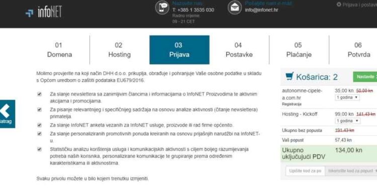 Iskustva korisnika s Infonet.hr web hosting uslugom u 2025. godini: Povoljne cijene i stvarne recenzije 1 Iskustva korisnika s Infonet.hr web hosting uslugom u 2025. godini: Povoljne cijene i stvarne recenzije