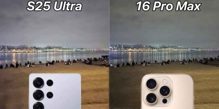 Samsung Galaxy S25 Ultra vs. iPhone 16 Pro Max: Usporedba kamera 1 Samsung Galaxy S25 Ultra vs. iPhone 16 Pro Max: Usporedba kamera