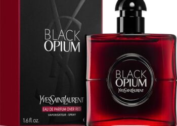 Black Opium Over Red Yves Saint Laurent: Provokativni Parfem s Trešnjom i Vanilijom za Žene