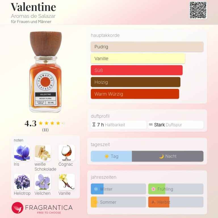 valentine zanosna simfonija cvjetnih i zacinskih nota od aromas de salazar